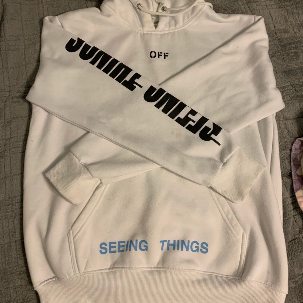 ✨FINAL PRICE Off-White “Seeing Things” Hoodie ✨